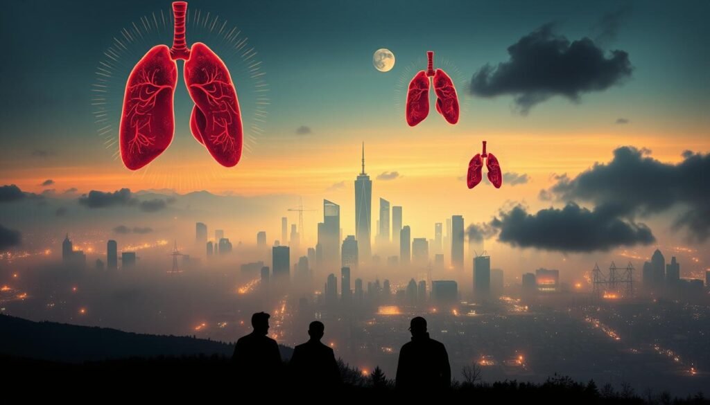 radiation exposure and lung cancer vulnerability