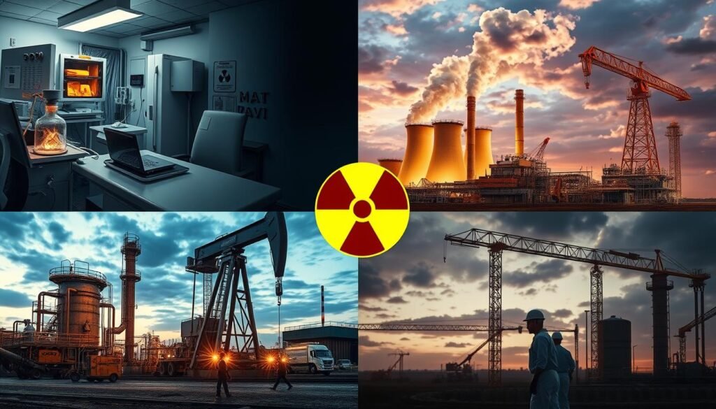 radiation exposure risks in common industries