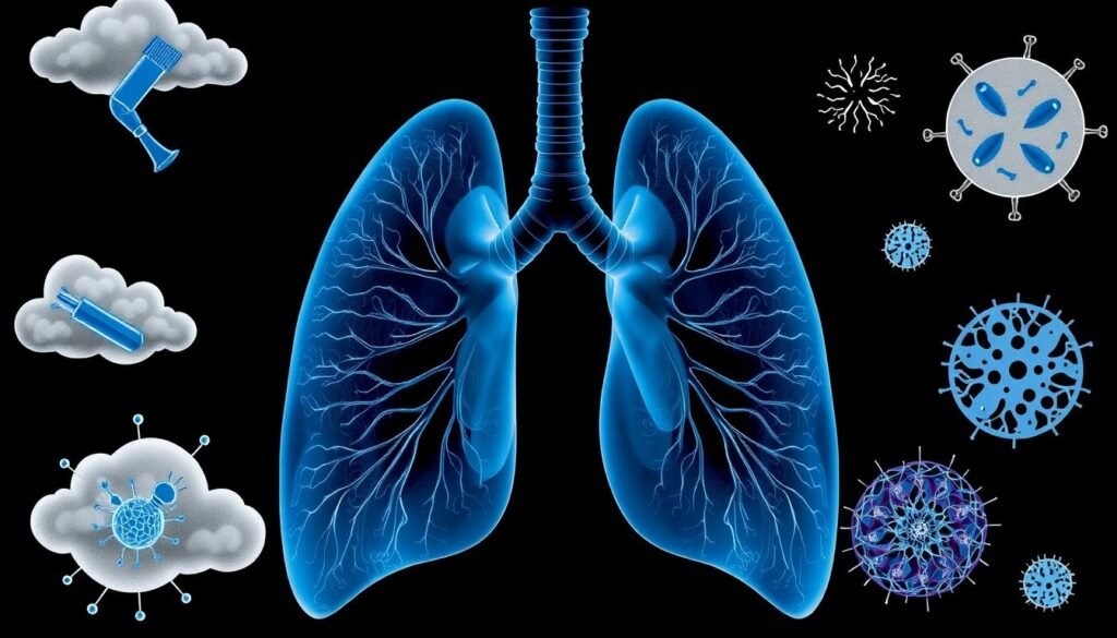 recurrent infections symptoms in lung cancer