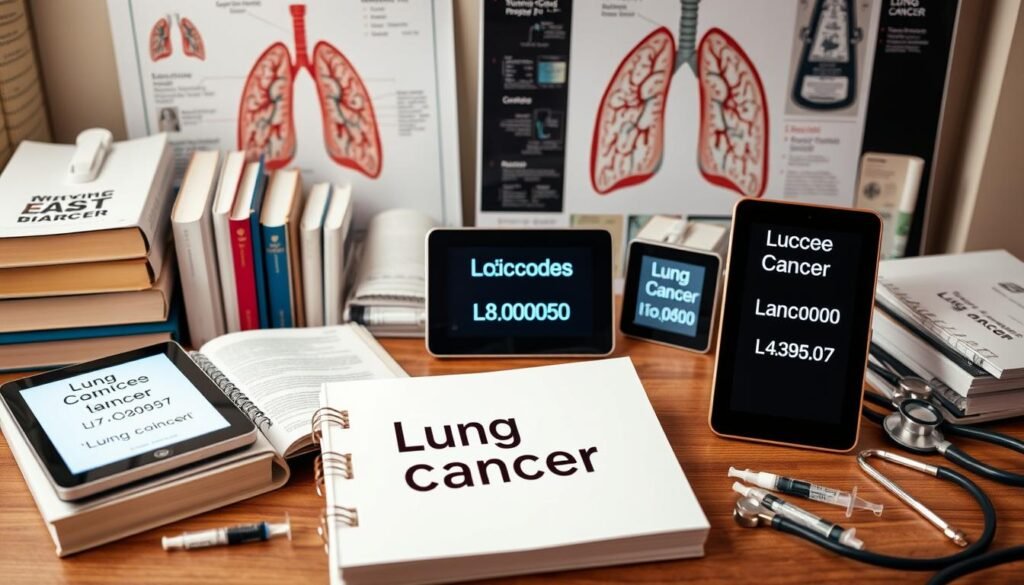 resources for lung cancer ICD codes