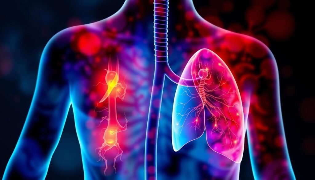 rheumatoid arthritis and lung cancer