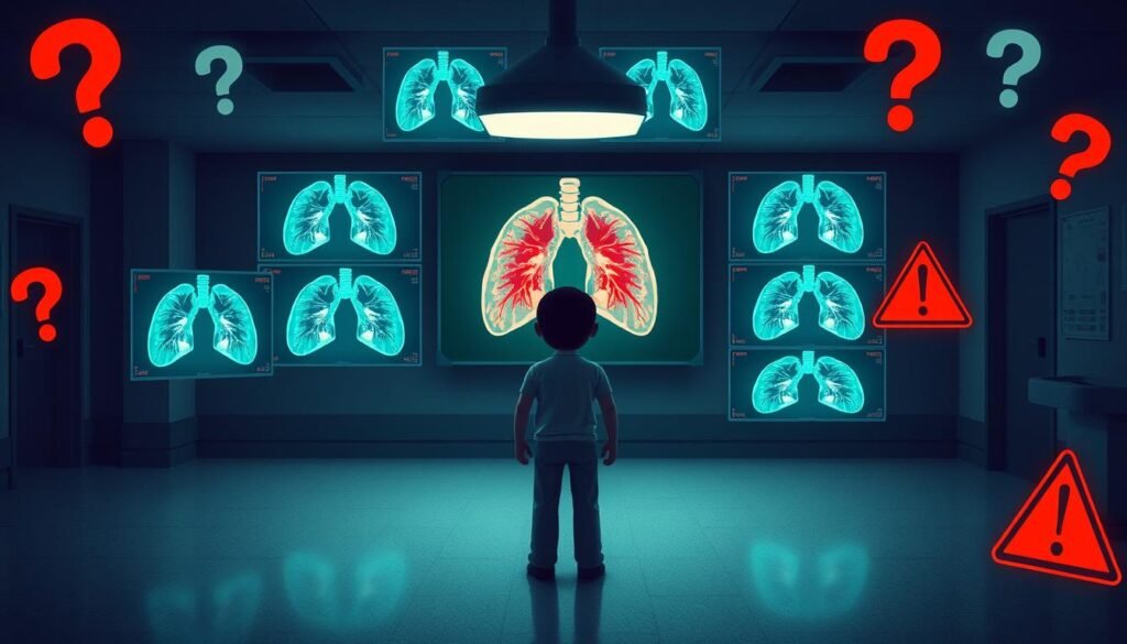 risks of false positives in lung cancer screening