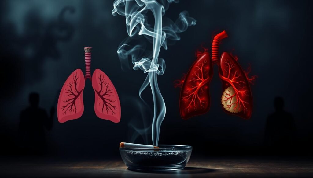secondhand smoke risks