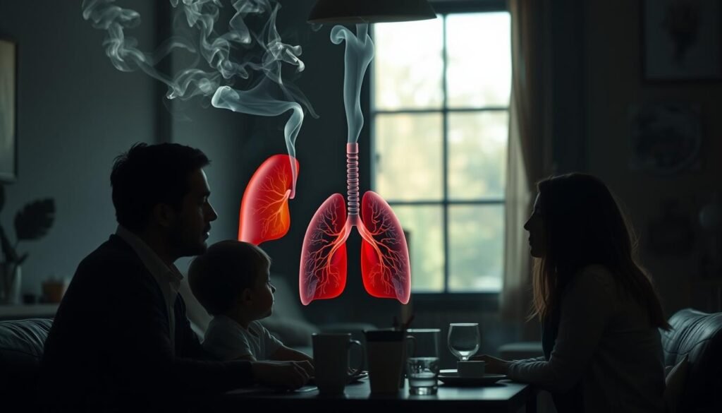 secondhand smoke risks