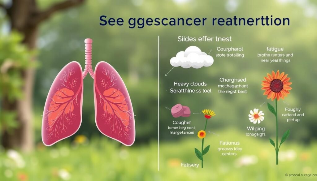 side effects to lung cancer