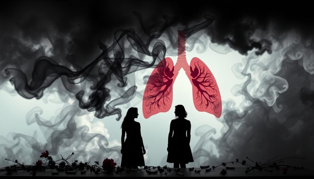 smoking and lung cancer in women