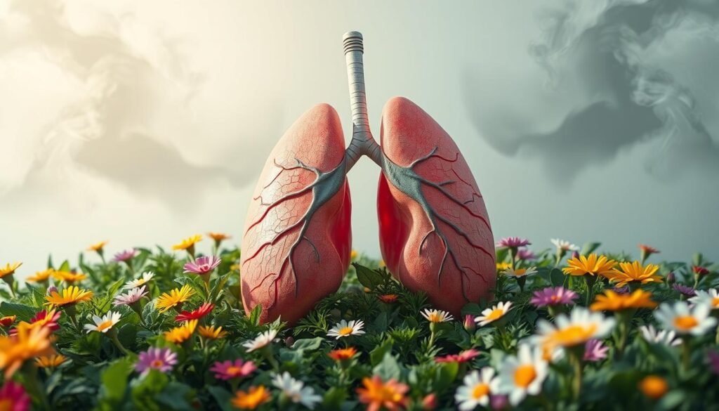 smoking cessation and lung function