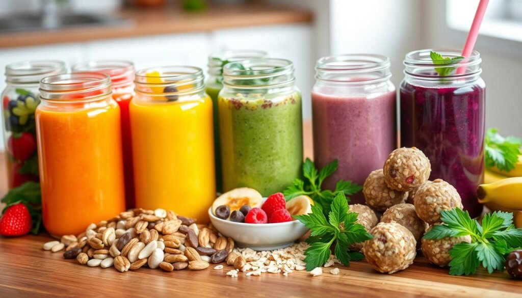 smoothies and nutrient-rich snacks for lung cancer patients