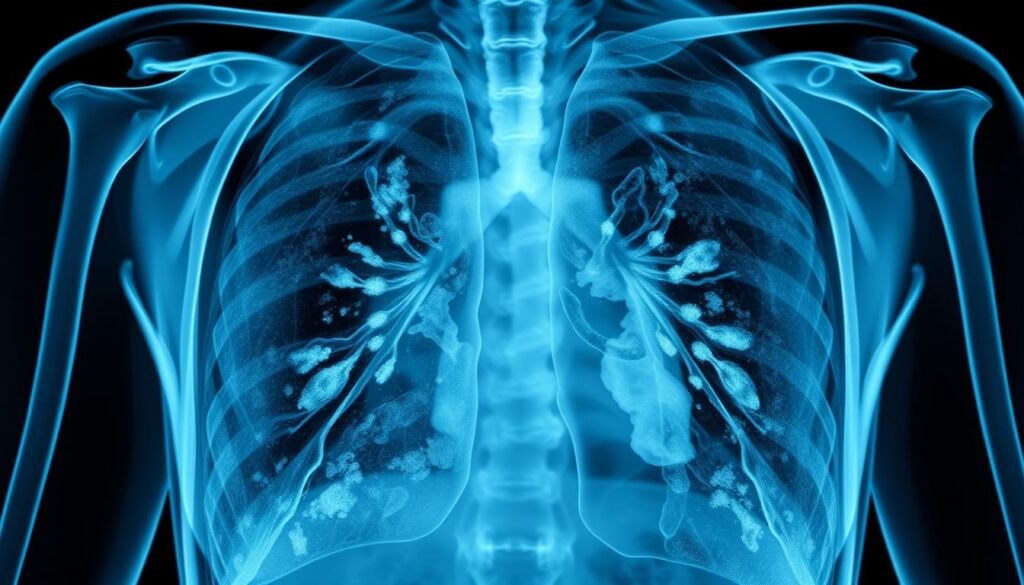 stage 4 lung cancer x ray