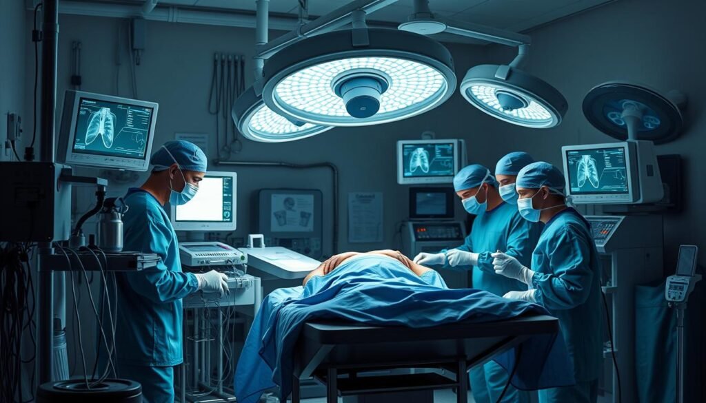 surgical complications in lung cancer treatment