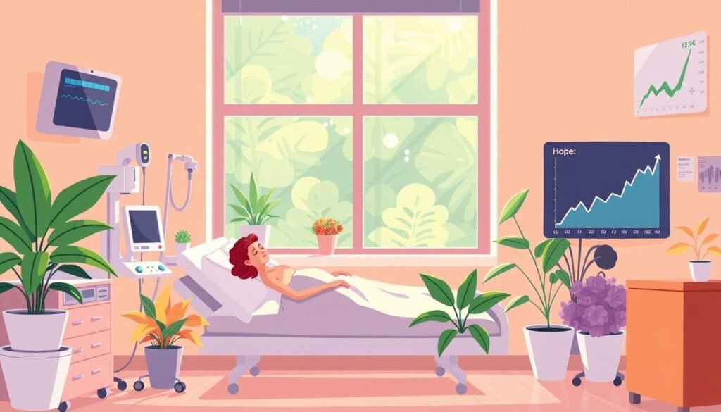survival rates and symptom management in cancer treatment