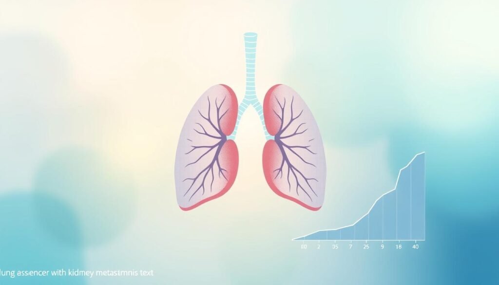 survival rates for lung cancer with kidney metastases