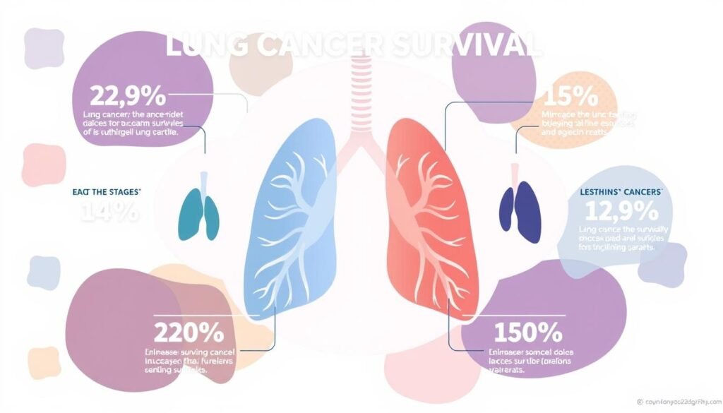 survival rates lung cancer