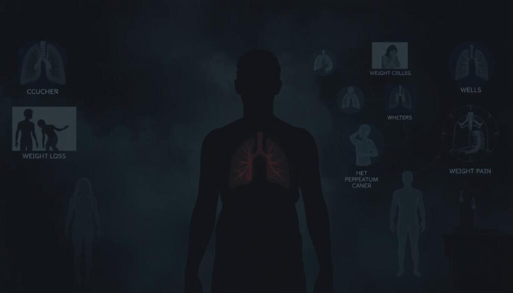 symptoms of advanced lung cancer