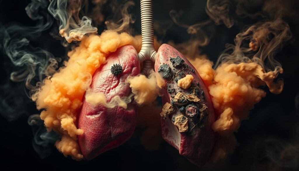 synergistic effects of asbestos and smoking