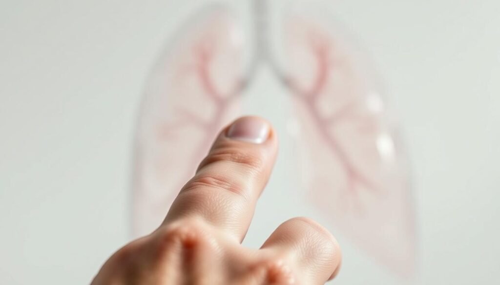 thumb test for lung cancer