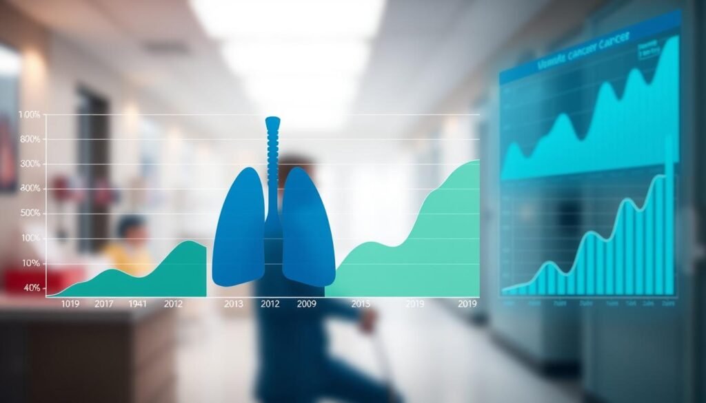 trends lung cancer survival