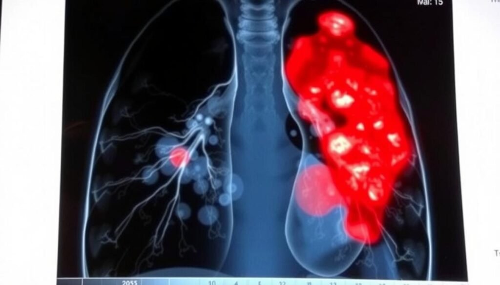 tumor identification in lung cancer