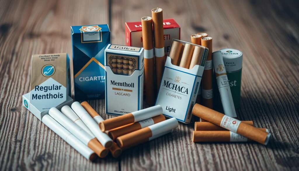 types of cigarettes