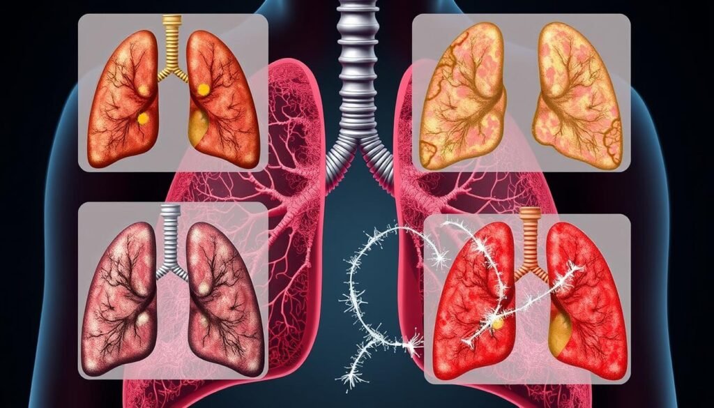 types of lung cancer related to asbestos exposure