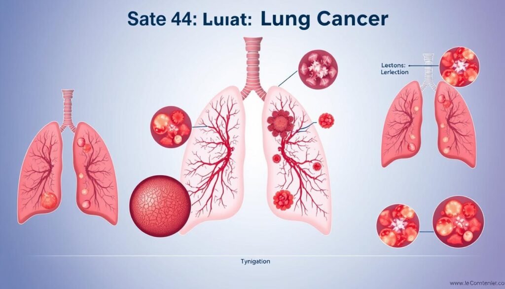 types of lung cancer stage 4