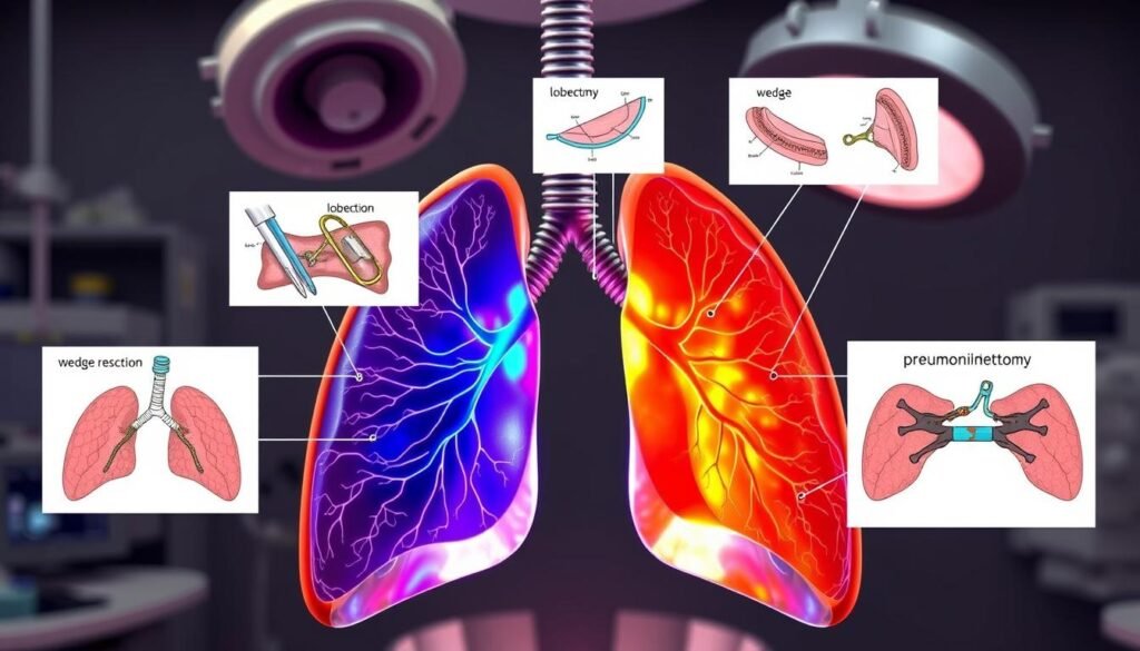 types of lung surgery