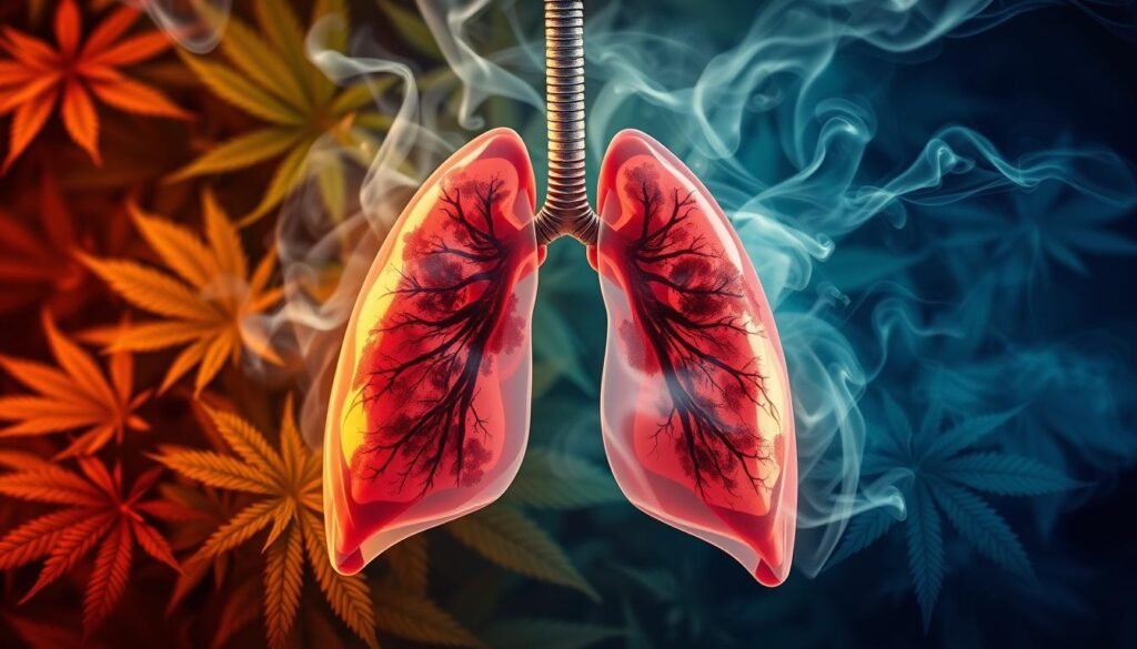 weed lung health effects