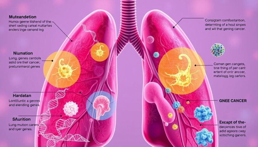 what genes are mutated in lung cancer