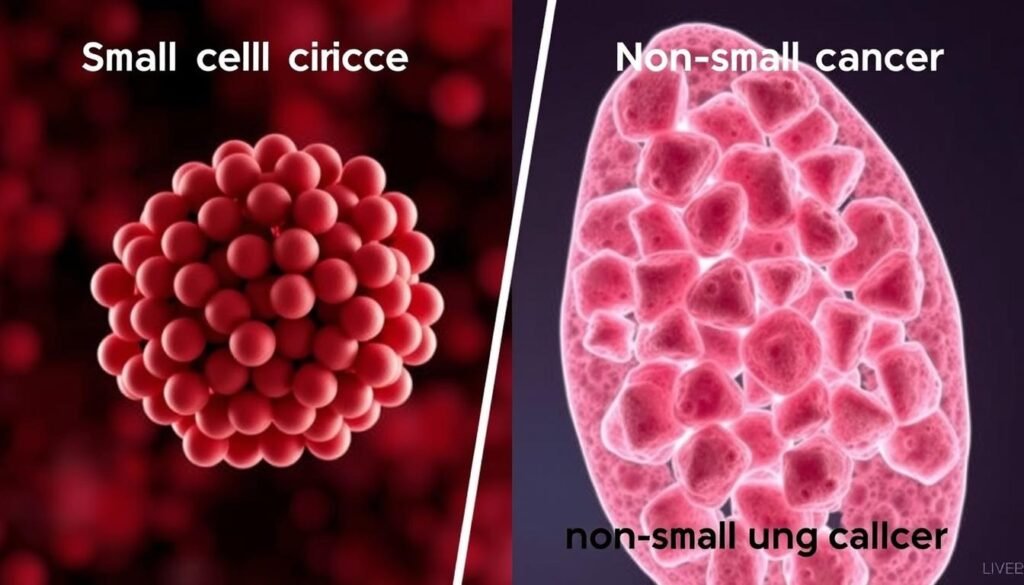 what is the difference between small cell and non small cell lung cancer