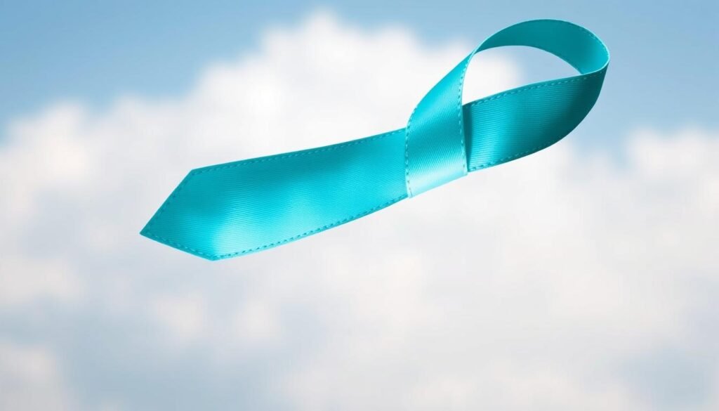 what ribbon is for lung cancer