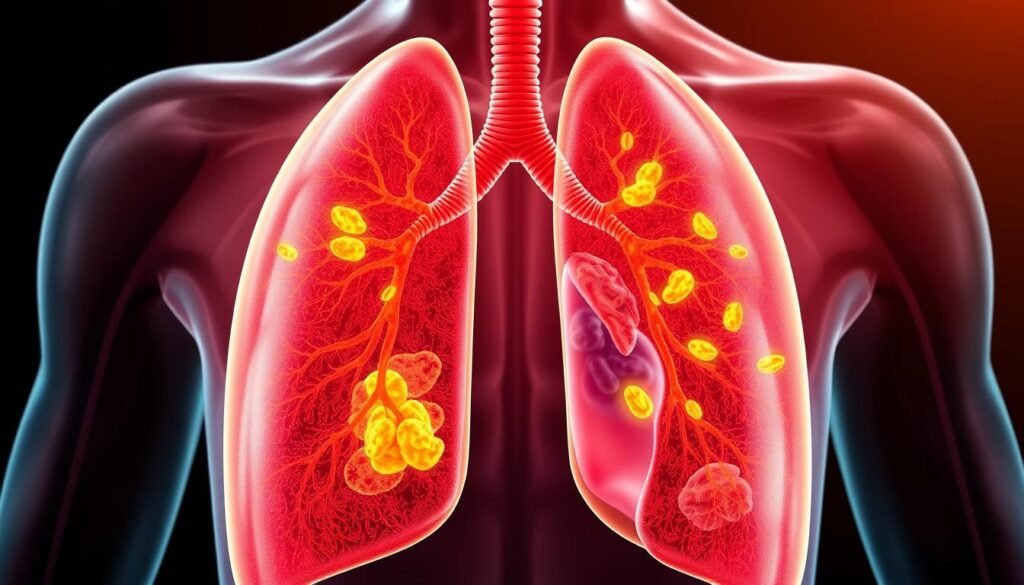 what stage is lung cancer that has spread to the lymph nodes