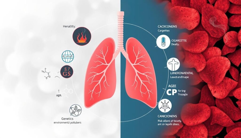 which factor most affects a smoker's lung cancer risk quizlet