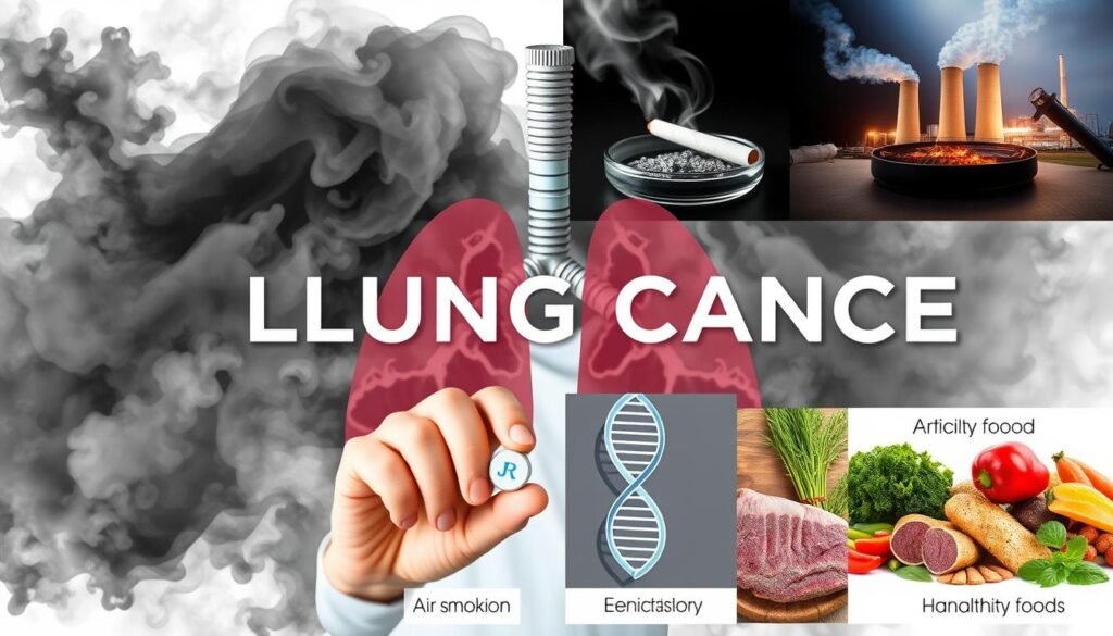which of the following are risk factors for the development of lung cancer