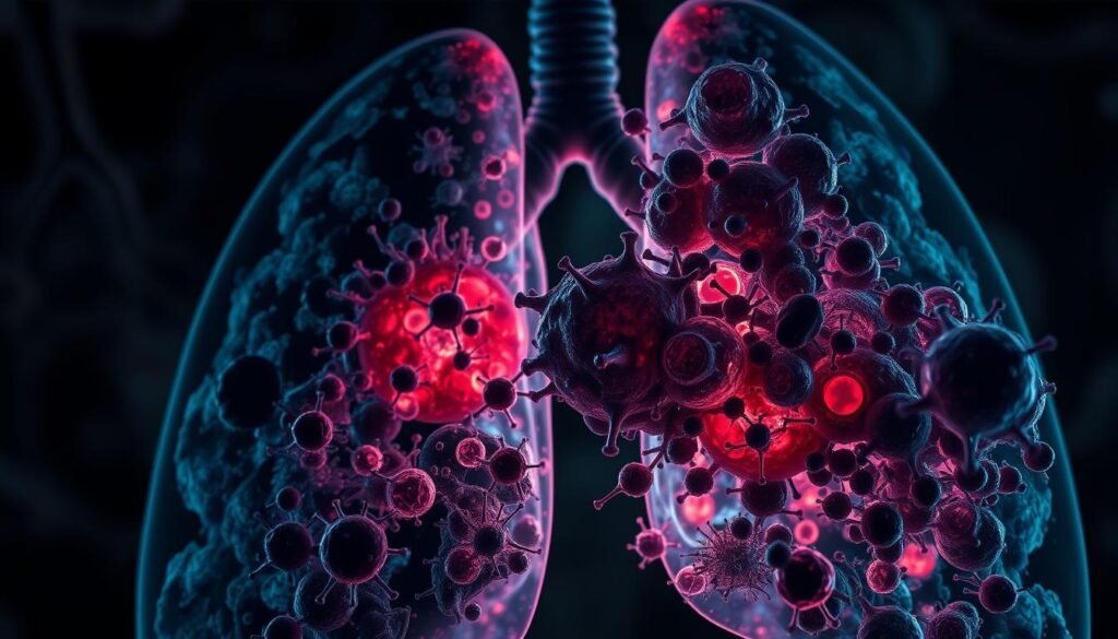 which type of lung cancer is the most aggressive form