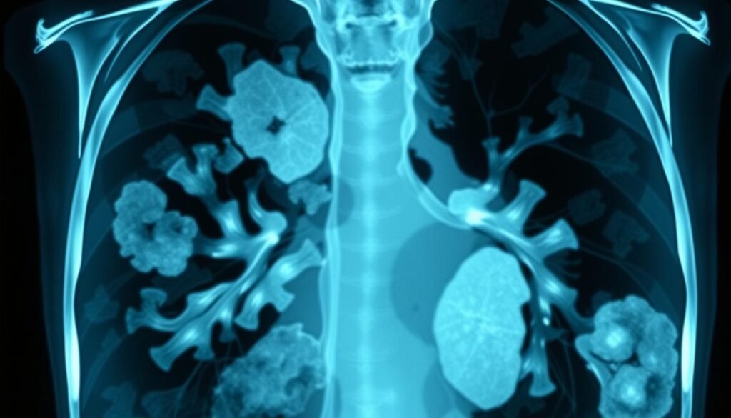 x ray features of advanced lung cancer