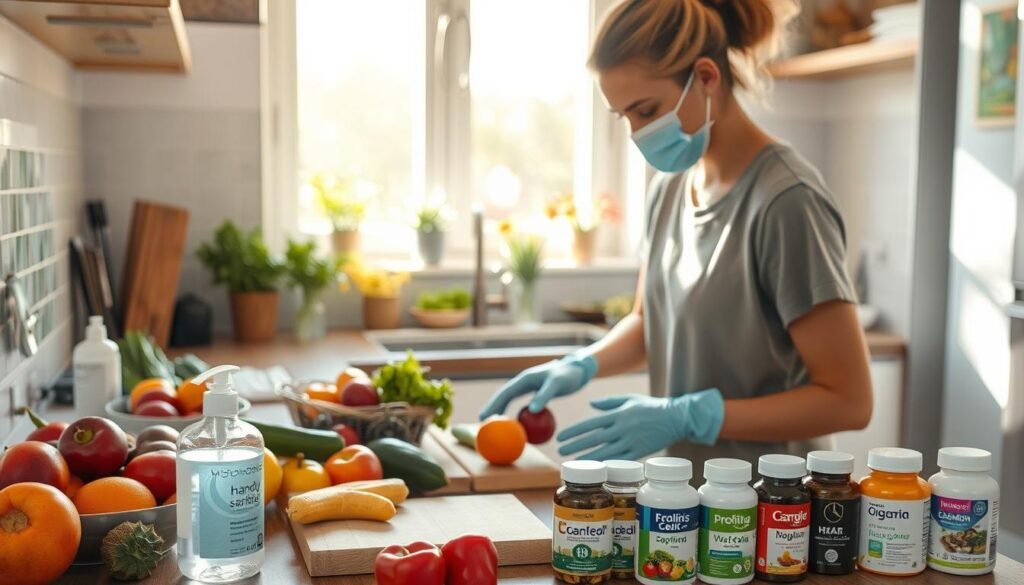 Daily safe practices for high-risk individuals