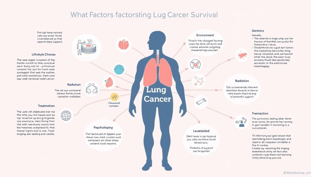 Factors affecting lung cancer survival