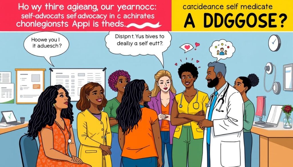 Importance of self-advocacy in diagnosis