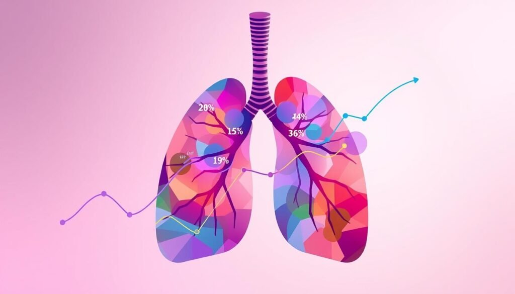 Lung cancer survival rate trends