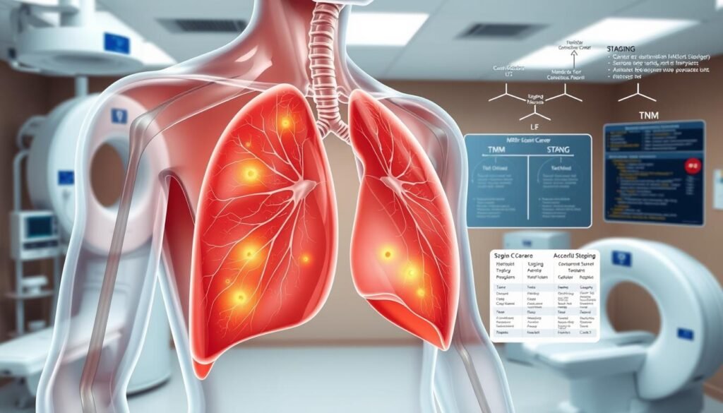 NSCLC diagnosis and staging