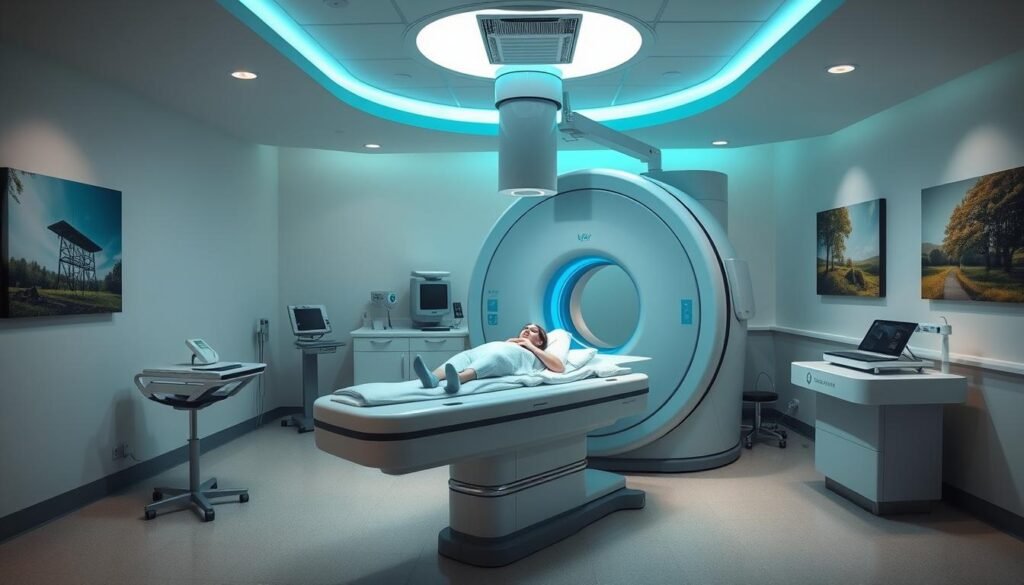 Radiation therapy for lung cancer
