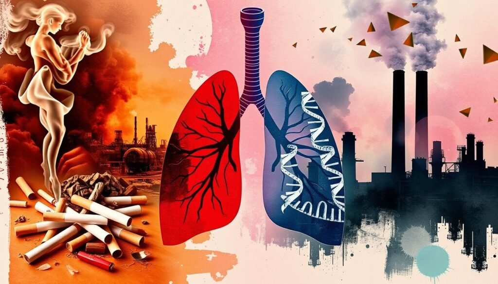 Risk factors for different lung cancer types