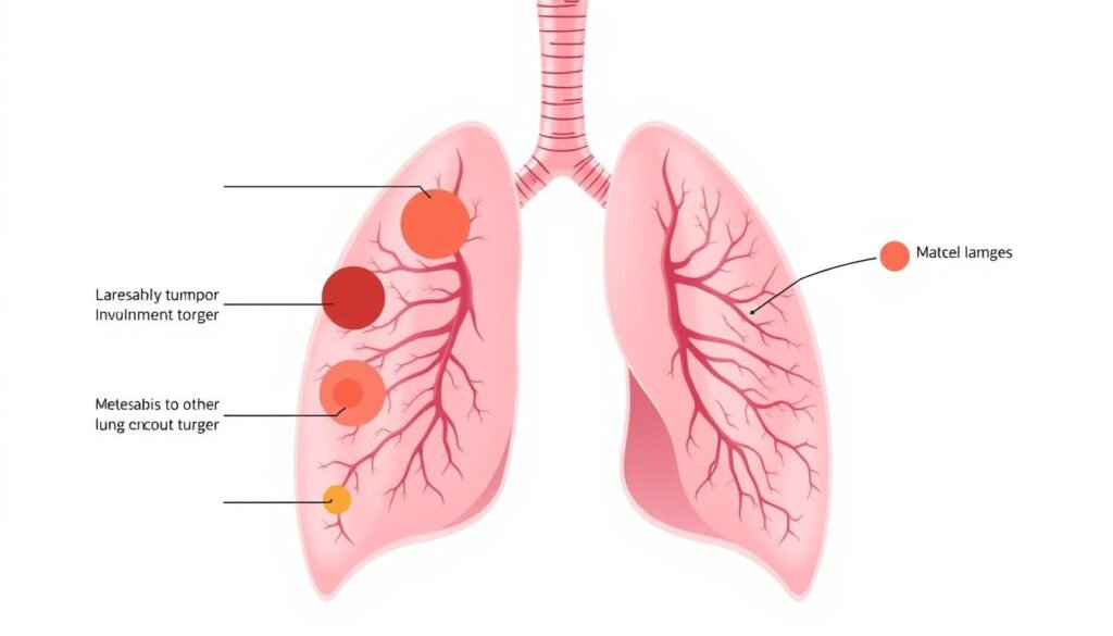 Staging non-small cell lung cancer