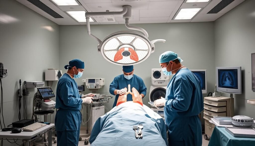 Surgery for lung cancer