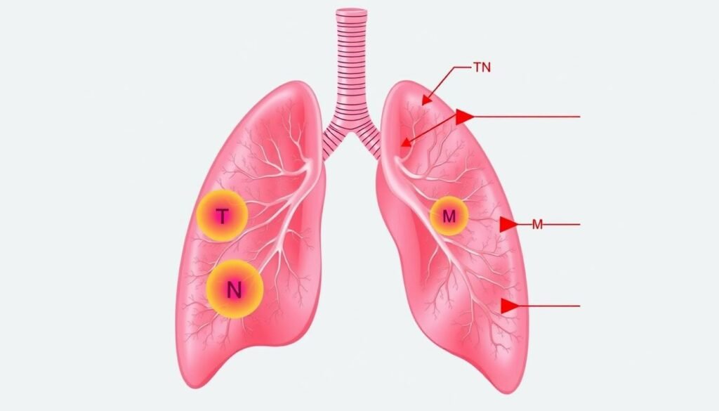 TNM staging for lung cancer