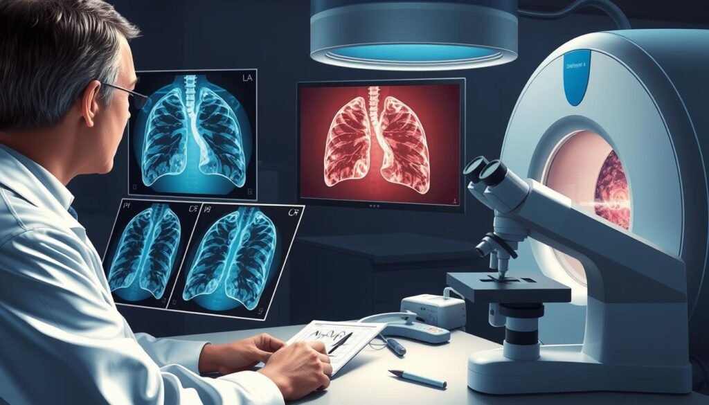 diagnosis of small cell lung cancer