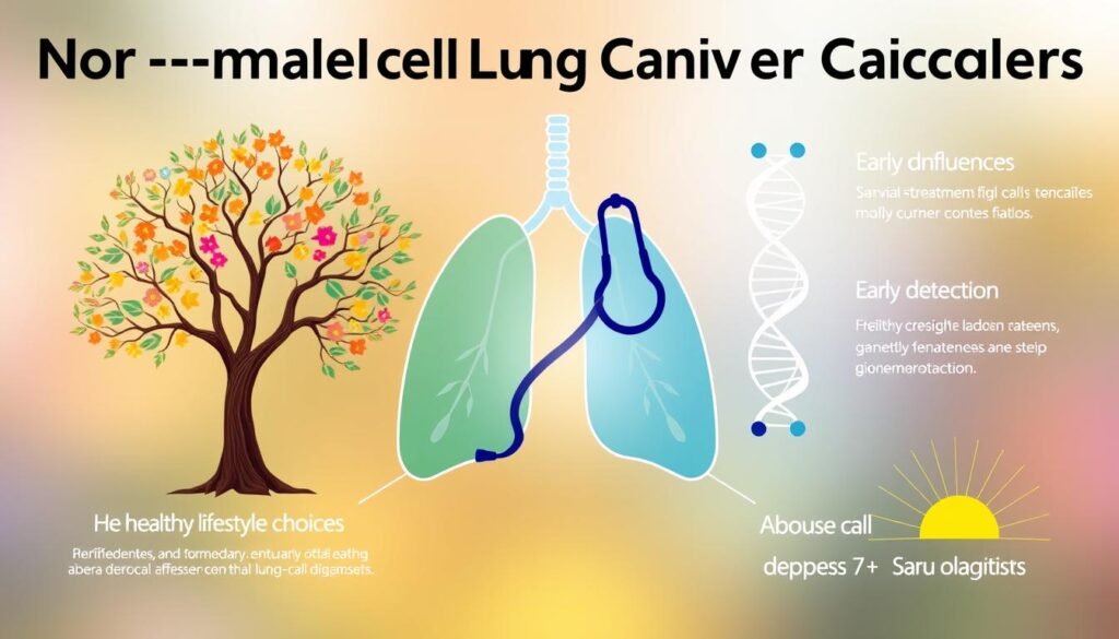 factors influencing lung cancer survival