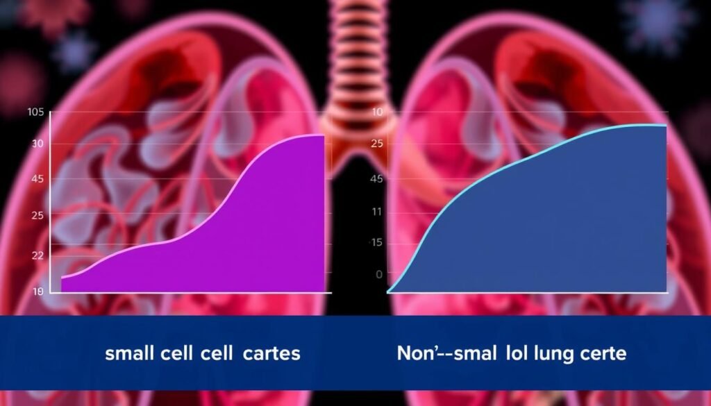 incidence rates small cell lung cancer and non-small cell lung cancer