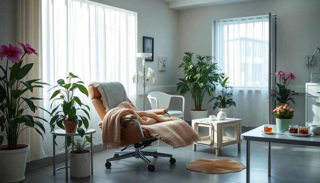 palliative care for managing side effects of lung cancer treatment