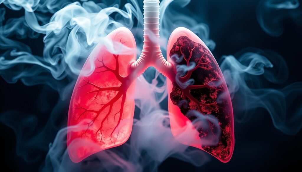 vaping consequences on respiratory system